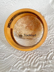 Conjunto de brazalete artístico de madera hecho a mano joyería india tradicional Tradebyd - Product Image 5