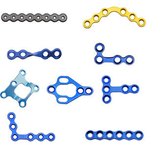 Lightweight High Quality Titanium Maxillofacial Orthopedic Implant <b>Plates</b> Factory-Made Manual <b>Power</b> Medic Instrument Set - Product Image 2