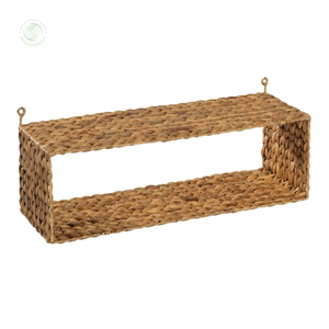 Estante rectangular decorado con jacinto de agua hecho en Vietnam material ecológico utilizado para la decoración del hogar al por mayor - Product Image 1