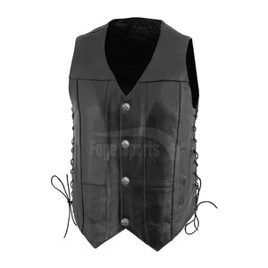 Chaleco de Cuero de Invierno Transpirable de Alta Calidad para Hombre, Estilo Urbano, Hecho a Medida - Product Image 4