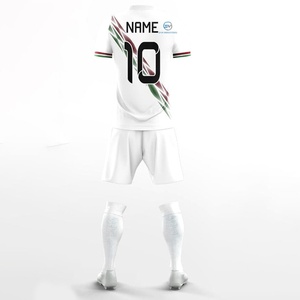 Uniformes de Fútbol Personalizados de Alta Calidad, Impresión por Sublimación Completa, Conjunto de Uniforme de Entrenamiento, Logotipo del Club, Nombre del Equipo, Niños y Adultos, Verde - Product Image 2