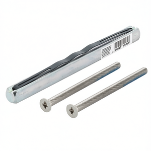 ชุดติดตั้ง Sertos FS-G/G 65-70 มม. M5 X 75 สี่เหลี่ยม 9 X 125 มม. HOPPE พร้อมตะขอและราง - Product Image 3