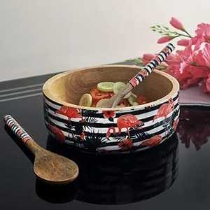 Juego de cuencos de madera de mango hecho en India para uso doméstico en hoteles y restaurantes - Product Image 1
