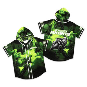 New Arrival Unisex Quick Dry Breathable Customized Logo Sportswear Set Street Fashion <b>Jacket</b> with Baseball & Softball <b>Jerseys</b> - Product Image 2