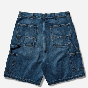 Nuevos Pantalones Cortos de Mezclilla Azules de Cintura Alta para Hombre, Estilo Urbano, Ecológicos, de Secado Rápido, Casuales y Holgados, Clásicos de Moda de Verano - Product Image 2