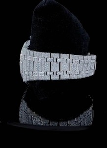 Reloj de Diamantes Totalmente Cubierto de Piedras, Reloj Automático de Moissanita, Estilo Hip Hop de Lujo, Reloj Unisex para Joyería de Moda para Hombres y Mujeres - Product Image 4