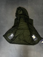 Gilet matelassé sans manches pour homme grande taille, coupe-vent, chaud, col en V, confortable pour le froid