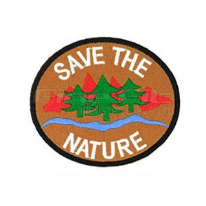 Las insignias bordadas personalizadas de alta calidad más vendidas con logotipo personalizado y diseño Servicio OEM a precio mayorista - Product Image 3