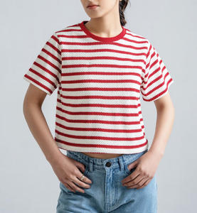 Camisetas de Mujer de Algodón 100%, Cuello Redondo, Diseño de Dibujos Animados, Talla Grande, Secado Rápido, Transpirables, Verano, Venta al Por Mayor, Nueva Moda, Personalizadas por el Fabricante - Product Image 1