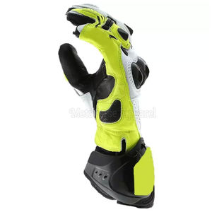Gants de moto en cuir véritable de haute qualité, respirants, protection UV, isolés thermiquement, personnalisables, fournis directement par l'usine - Product Image 4