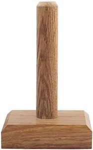 Soporte de hilo de lino de madera de roble oscuro, 3-1/8 pulgadas x 3-1/8 pulgadas x 5-1/2 pulgadas, soporte de madera para hilos y lanas - Product Image 2