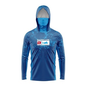 Ropa deportiva de pesca ligera de diseño personalizado para hombre Sudadera con capucha de manga larga transpirable con ropa deportiva cómoda OEM para pescar - Product Image 5