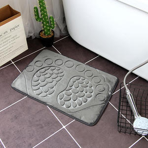 Tapis de protection de sol de bureau personnalisé en flanelle gaufrée pour chaises à roulettes, tapis minimaliste uni fabriqué à la machine pour parquet - Product Image 2