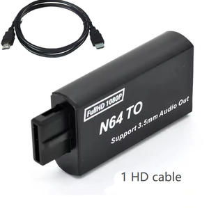 Convertidor de Juegos Hytdj N64 a Adaptador HD con Construcción de ABS+Metal, 1 Año de Garantía - Product Image 6