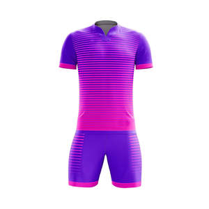 Equipo de uniforme de fútbol para hombres, niños y niñas, poliéster transpirable, estampado por sublimación, conjunto de entrenamiento de fútbol, camiseta de fútbol - Product Image 5