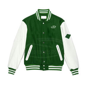 2024 más vendidos nueva chaqueta de letras de alta calidad de moda para hombres cómodo abrigo de invierno de lana de tamaño XS diseño de trabajo elegante - Product Image 1