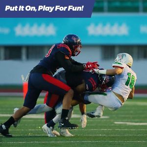 Lot de 1 2 chaussettes de football ultra longues en coton peigné avec support de cheville rembourré au genou pour jeunes/adultes Accessoires d'hiver - Product Image 6