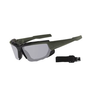 Gafas deportivas con logotipo personalizado Gafas de Sol de protección UV con cinturón para la cabeza para uso activo - Product Image 3