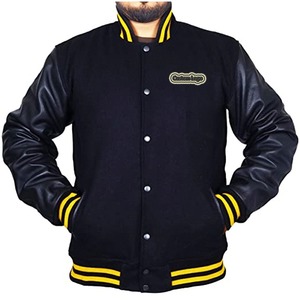 Chaqueta de lana de invierno Varsity personalizada de alta calidad para hombres Relleno de algodón bordado al aire libre de otoño directo del fabricante - Product Image 1