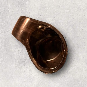 Auténtica taza de cuerno vikinga para cerveza, hidromiel y cerveza sin gas, taza de cuerno hecha a mano para fiestas medievales rústicas y uso doméstico. - Product Image 6