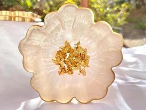 Sous-verre en forme de fleur en résine de luxe de meilleure qualité à prix raisonnable utilisé dans la cuisine meilleure qualité - Product Image 5