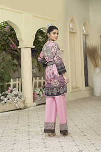 Robe pakistanaise cousue avec toutes les tailles disponibles 100% Pure Lawn Fashion femmes été décontracté et tenue de fête personnalisé Maxi - Product Image 2