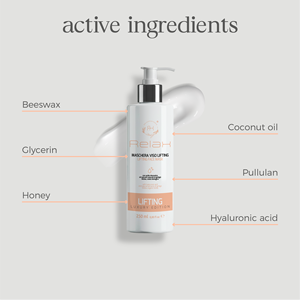 Masque Visage Luxe RELAXPERIENCE 250ml au Miel, Ginkgo, Acide Hyaluronique, Algues Coco, Raffermissant et Hydratant – Soins de la Peau OEM ODM - Product Image 2