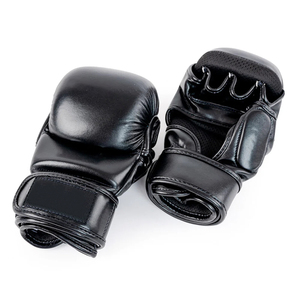 ProFitter Top Vente de Haute Qualité Couleur Noire MMA Combat Grappling Gants Factice Logo Personnalisé Gants De Tireur - Product Image 2