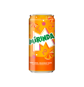 Mirinda <b>Soft</b> <b>Drink</b> Variety Pack 24x300ml Cans Orange Tangerine Lemon Mint Flavors For Supermarket Retail Chains Wholesale - Product Image 5