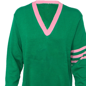 Sudadera con diseños personalizados de hermandad para mujer, ropa de Organización Griega, Jersey universitario personalizado bordado o impreso - Product Image 2