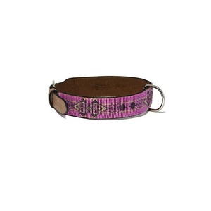 Accesorios para perros, cuentas de semillas, Collar para perros, cuero puro hecho a mano y cuentas de semillas, Collar para perros, Collar de cuentas de semillas personalizado, se acepta personalizado - Product Image 5