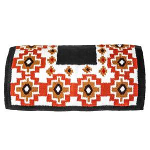 Couverture de selle western en laine de qualité pour chevaux avec logo personnalisé tapis d'équitation respirant fait à la main ranch tack cowboy soft trail - Product Image 1