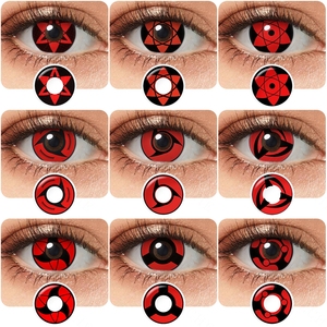 Freshgo Pseyeche 296 Modèles Halloween Lentilles De <span class=keywords><strong>Contact</strong></span> En Gros Anime Noir Sclera Lentilles De <span class=keywords><strong>Contact</strong></span> <span class=keywords><strong>sharingan</strong></span> Lentilles De <span class=keywords><strong>Contact</strong></span> - Product Image 5