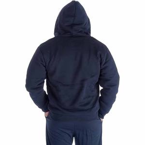 Sweat-shirts à capuche et pantalons de jogging sportifs épais à fermeture éclair intégrale, avec logo personnalisé OEM et design à motif uni, couleur contrastante, envoyés par Dress Sports - Product Image 5