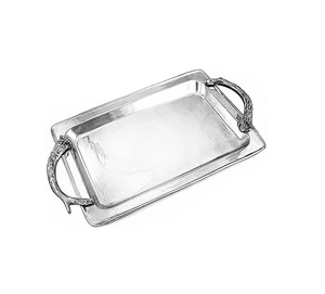 FORMA OVALADA LATÓN DE ALTA CALIDAD SIN MANGO BANDEJA DE SERVICIO DE LATÓN DE DISEÑADOR BANDEJA DE SERVICIO DE LATÓN VENTA CALIENTE - Product Image 5