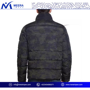 Superventas chaqueta acolchada de alta calidad para hombre precio al por mayor personalizado cuello alto gran oferta para la temporada de invierno nuevo diseño - Product Image 3