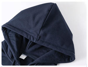 Ventes en gros de sweats à capuche pour hommes de grande taille, à fermeture éclair intégrale, avec logo personnalisé imprimé, pour hommes et femmes - Product Image 2