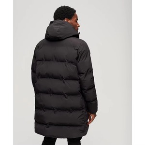 Chaqueta Acolchada de Invierno Impermeable con Cremallera, Cuello Alto y Diseño Oversize, de Alta Calidad, Venta al por Mayor para Fabricantes - Product Image 6
