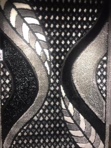 Juego de alfombras modernas de poliéster de felpa, alfombras de área de rompecabezas hechas a máquina para África, alfombra Tapis de Turquía, alfombra Adiva Gaziantep - Product Image 2