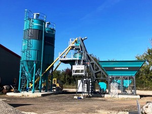 Compact 30 30 M3/h Compact Concrete Batching Plant (Full Automatic Ready Mix Compact Concrete Mixing Plant) - Product Image 3