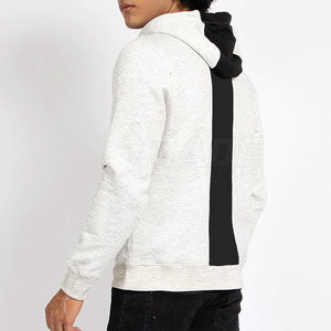 Conception OEM personnalisée, sweats à capuche pour hommes de haute qualité, style streetwear d'hiver, coton/polyester délavé à l'acide, séchage rapide et respirant - Product Image 6
