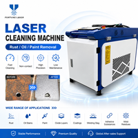 Machine portable de décapage de rouille au laser pour le nettoyage des revêtements de peinture et la décontamination de la corrosion des coques de navires, des pipelines et des structures en acier