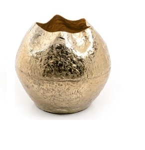 Vases à fleurs décoratifs en métal pour la décoration de jardin, vase à fleurs de luxe pour hôtel, décoration de sol de jardin - Product Image 1