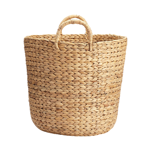 PANIER DE HYACINTHE D'EAU artisanal vietnamien pour l'organisation du linge, la décoration intérieure et le rangement polyvalent - Product Image 1