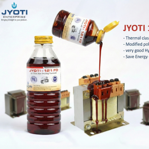 Vernis isolant électrique à séchage à l'air haute performance CLass F-155 pour transformateur de moteur JYOTI 121FD - Product Image 3