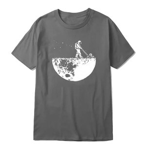 Impreso de lujo de algodón pesado 5 Spandex Camisetas Camiseta de manga corta hombres Streetwear camiseta personalizada camisetas gráficas de gran tamaño - Product Image 4