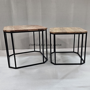 Contemporary Terrazzo Coffee Table Highlighting a Polished Round Top and a Tapered Cone-Shaped <b>Base</b> Combining Durability - Product Image 3