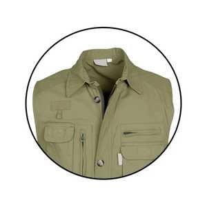 Alta cantidad OEM sin mangas hombres chaleco chaqueta utilidad Multi bolsillo algodón poliéster hombres carga chaleco trabajo hombres chaleco 2025 - Product Image 3