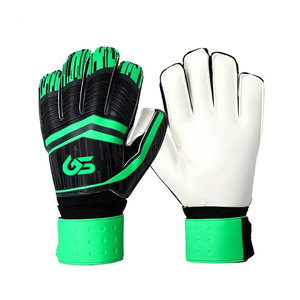 Gants de gardien de but pour hommes de haute qualité, légers, respirants, coupe-vent, en cuir, GARCIS SPORTS GS-4009, doigts entièrement couverts - Product Image 3