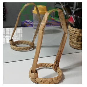 ที่ใส่เครื่องดื่มทำจากไม้ไผ่แบบยั่งยืนที่วางถ้วยทำด้วยมือแบบธรรมชาติสำหรับคาเฟ่กลับบ้าน - Product Image 6